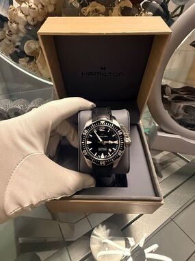 Hamilton Khaki Navy Frogman Automatic dive (Box+Watch)